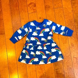 Hanna Anderson sweatshirt dress 6-12 months